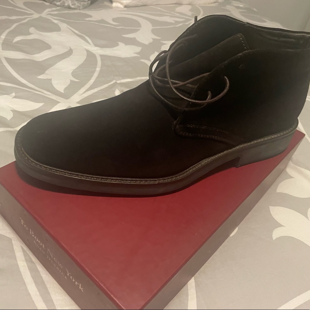 To Boot chukka boots, chocolate brown size 13